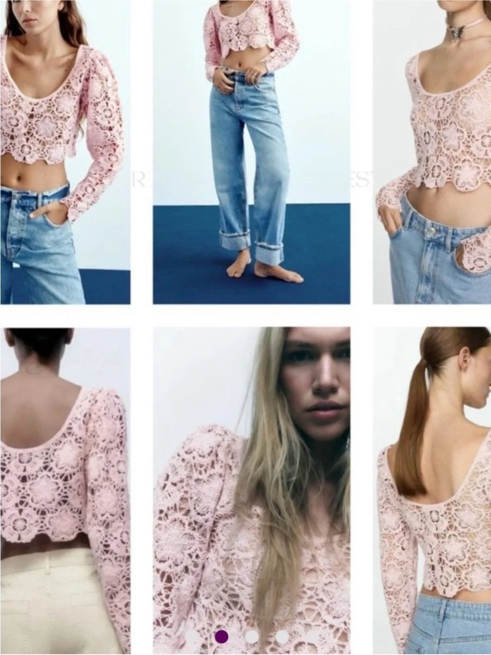 Zara soft pink